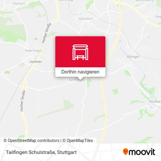 Tailfingen Schulstraße Karte