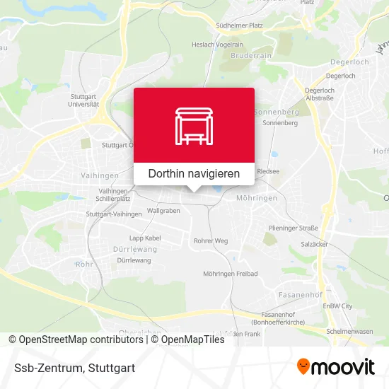 Ssb-Zentrum Karte