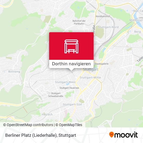 Berliner Platz (Liederhalle) Karte