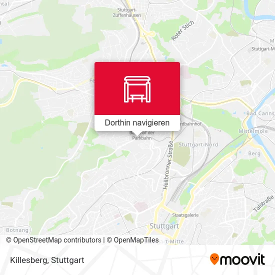 Killesberg Karte