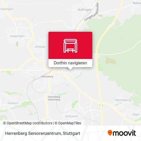 Herrenberg Seniorenzentrum Karte