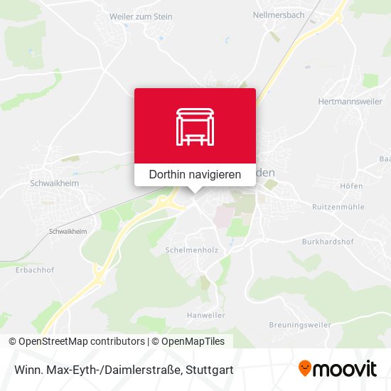 Winn. Max-Eyth-/Daimlerstraße Karte