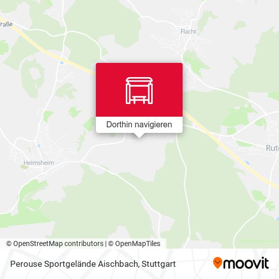 Perouse Sportgelände Aischbach Karte