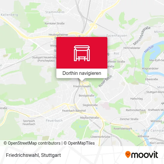 Friedrichswahl Karte