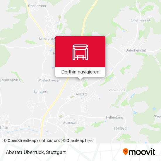 Abstatt Überrück Karte