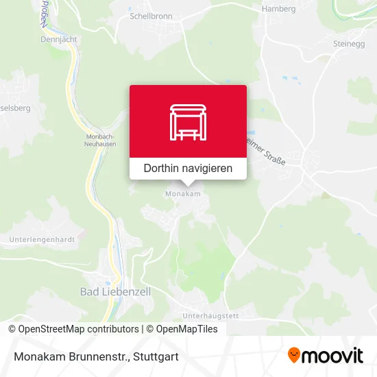 Monakam Brunnenstr. Karte