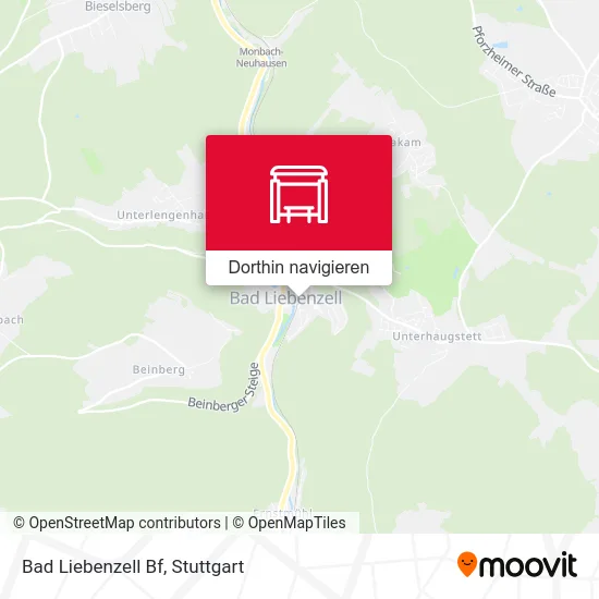 Bad Liebenzell Bf Karte