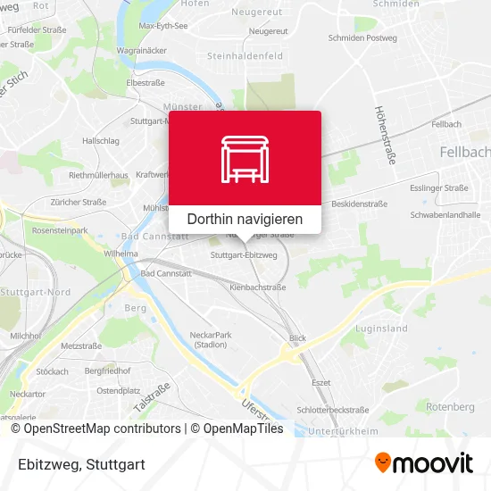 Ebitzweg Karte