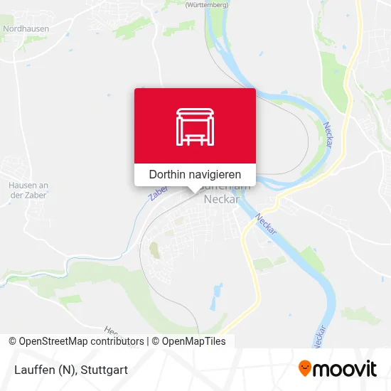 Lauffen (N) Karte