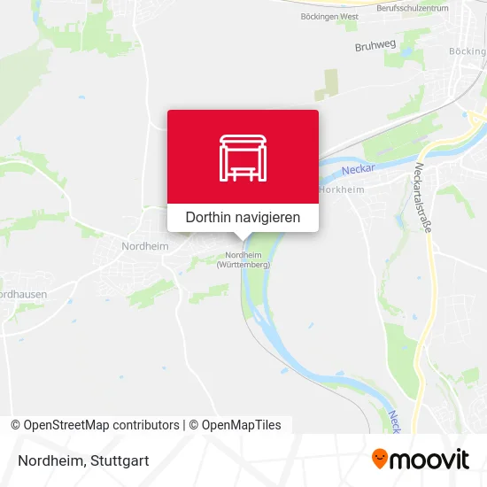 Nordheim Karte