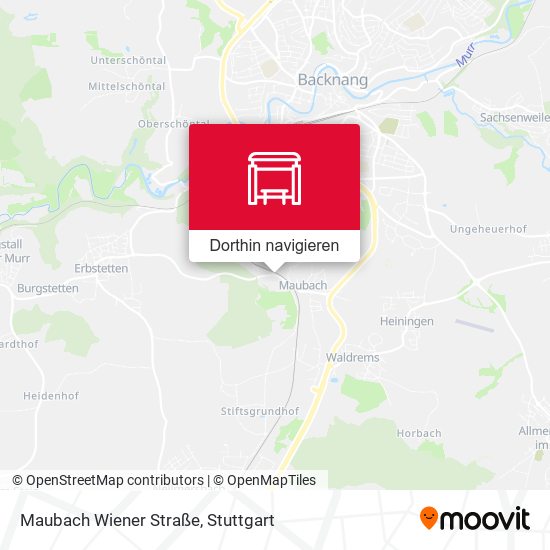 Maubach Wiener Straße Karte