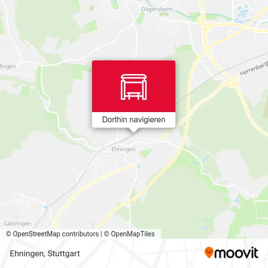 Ehningen Karte