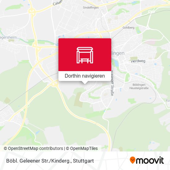 Böbl. Geleener Str./Kinderg. Karte