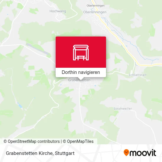 Grabenstetten Kirche Karte