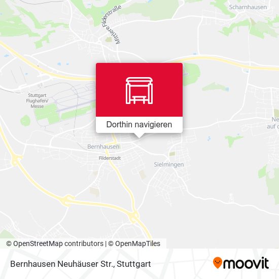 Bernhausen Neuhäuser Str. Karte
