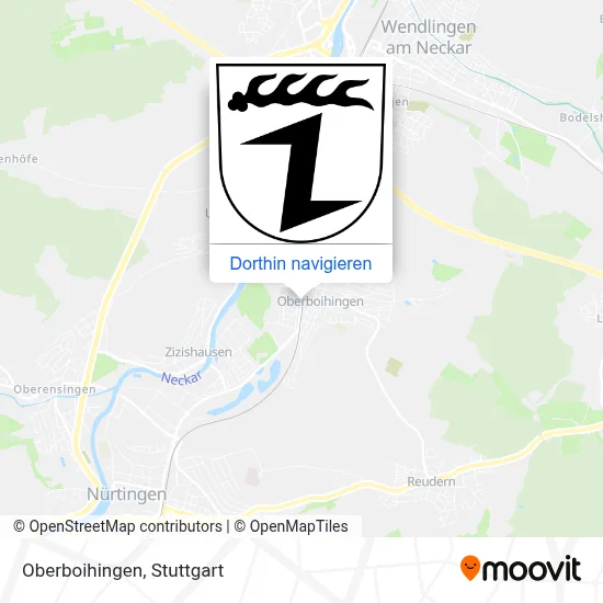Oberboihingen Karte
