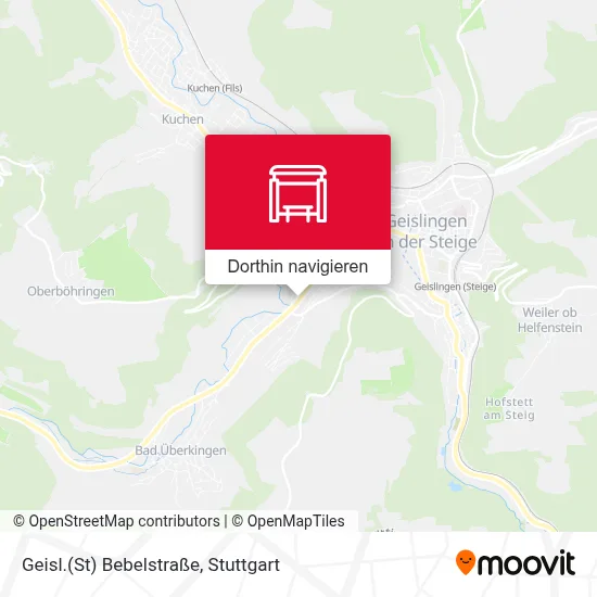 Geisl.(St) Bebelstraße Karte