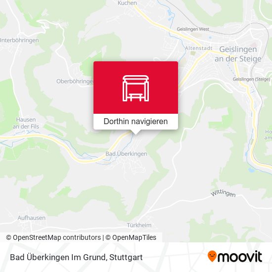 Bad Überkingen Im Grund Karte