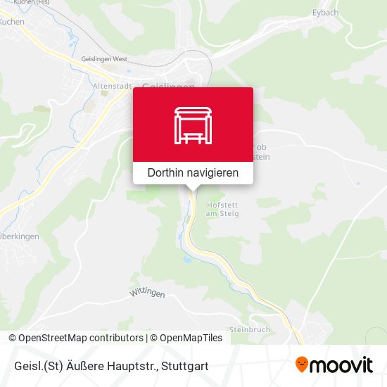 Geisl.(St) Äußere Hauptstr. Karte