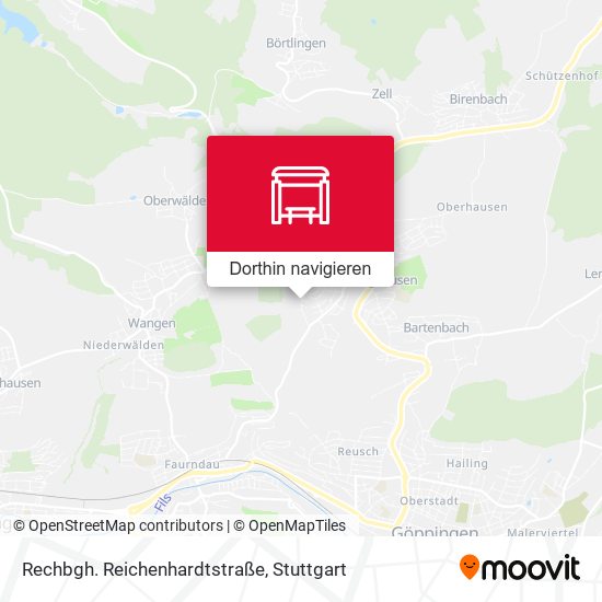 Rechbgh. Reichenhardtstraße Karte
