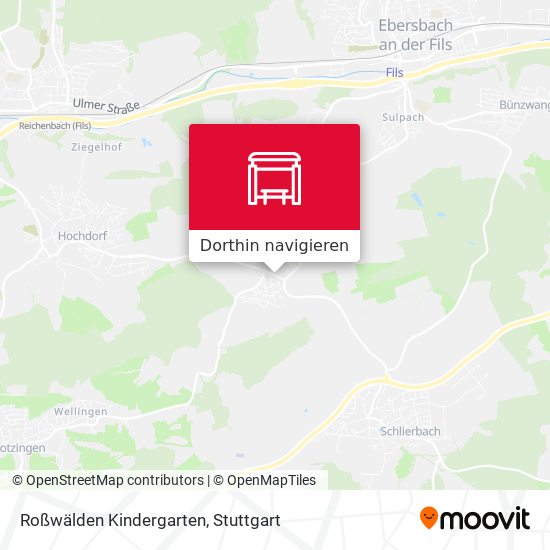 Roßwälden Kindergarten Karte