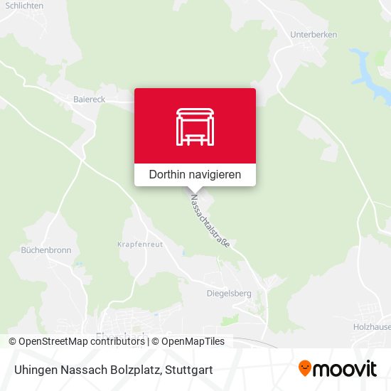 Uhingen Nassach Bolzplatz Karte