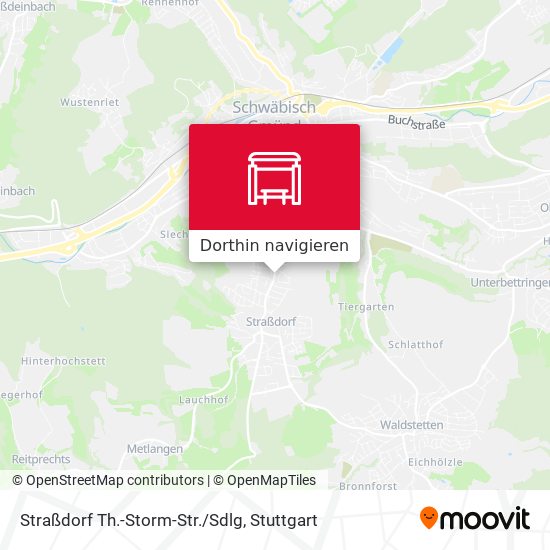 Straßdorf Th.-Storm-Str./Sdlg Karte
