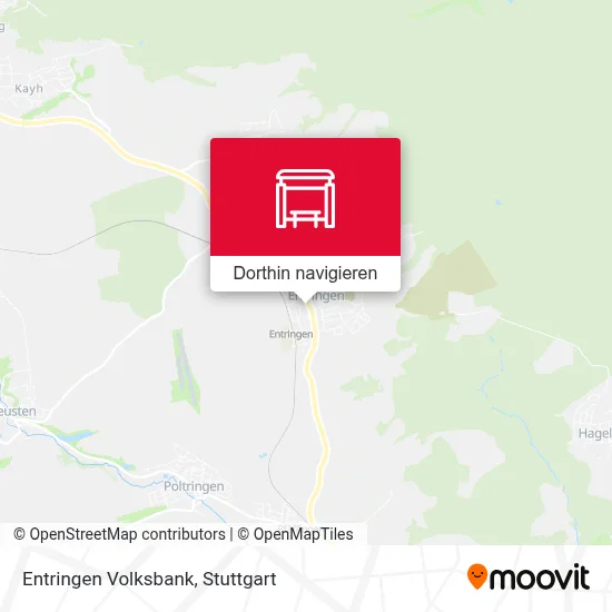 Entringen Volksbank Karte