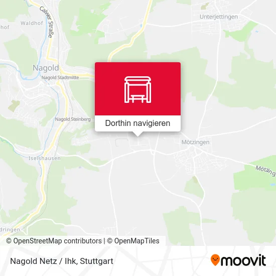 Nagold Netz / Ihk Karte