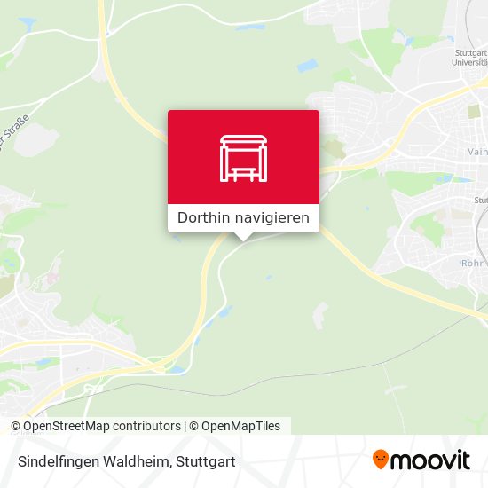 Sindelfingen Waldheim Karte