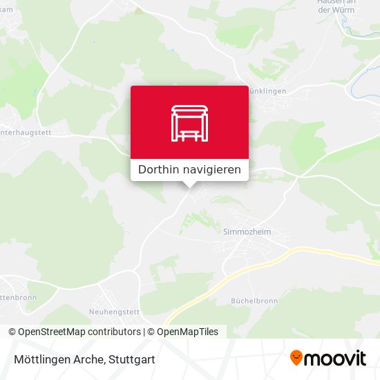 Möttlingen Arche Karte