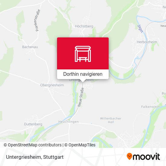 Untergriesheim Karte