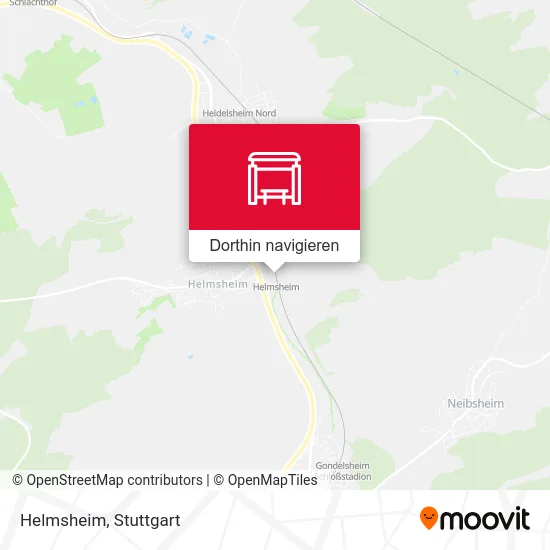 Helmsheim Karte