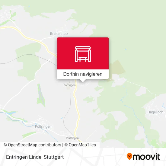 Entringen Linde Karte