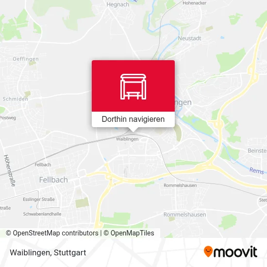 Waiblingen Karte