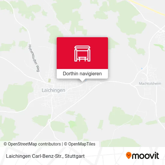 Laichingen Carl-Benz-Str. Karte