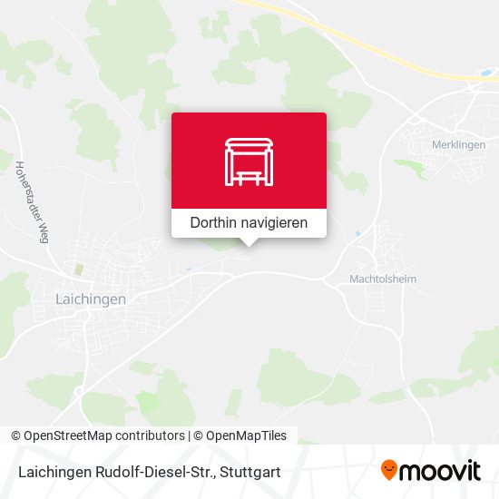 Laichingen Rudolf-Diesel-Str. Karte