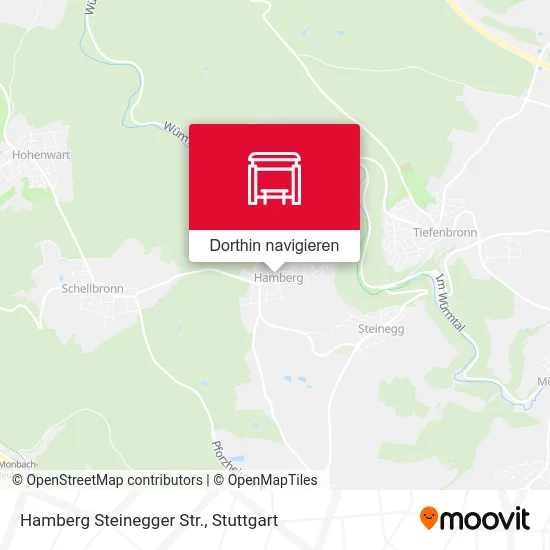 Hamberg Steinegger Str. Karte