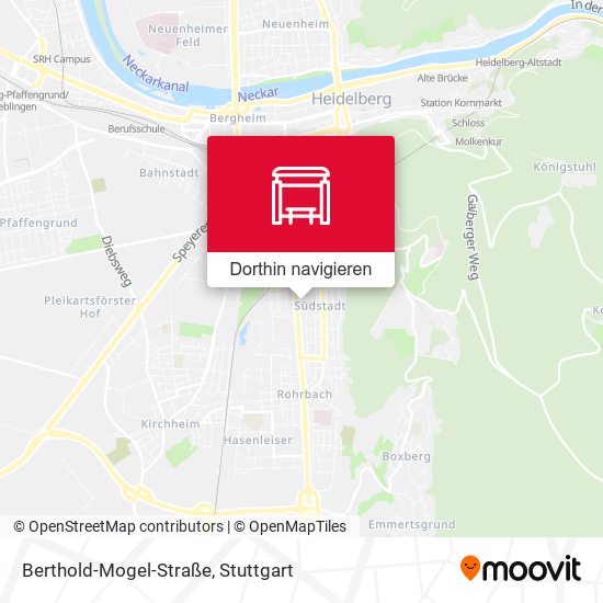Berthold-Mogel-Straße Karte
