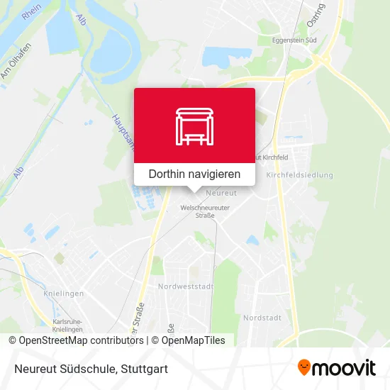 Neureut Südschule Karte