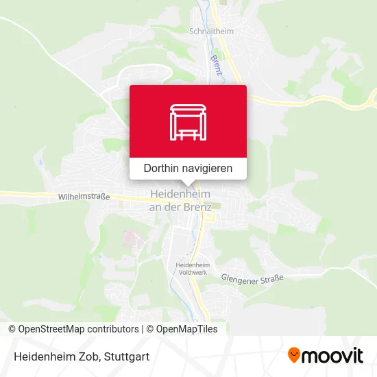 Heidenheim Zob Karte