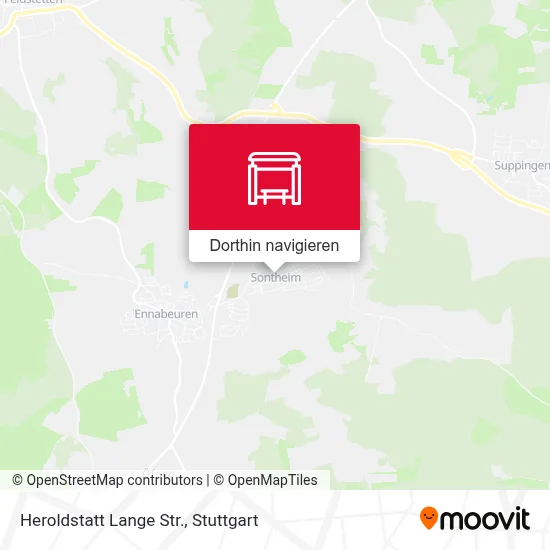 Heroldstatt Lange Str. Karte