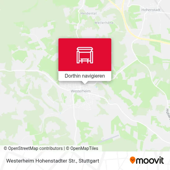 Westerheim Hohenstadter Str. Karte
