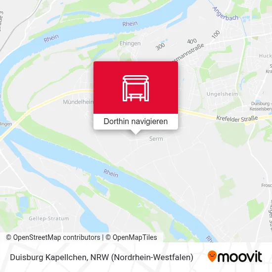 Duisburg Kapellchen Karte