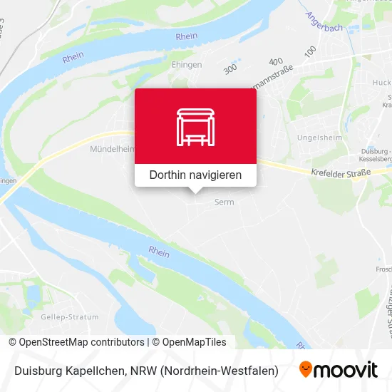 Duisburg Kapellchen Karte