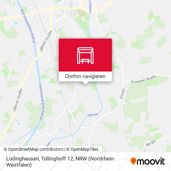 Lüdinghausen, Tüllinghoff 12 Karte