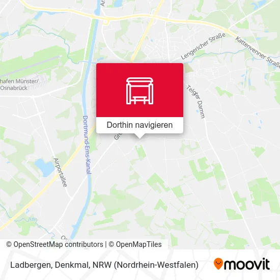 Ladbergen, Denkmal Karte