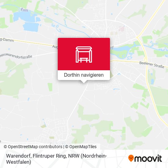 Warendorf, Flintruper Ring Karte