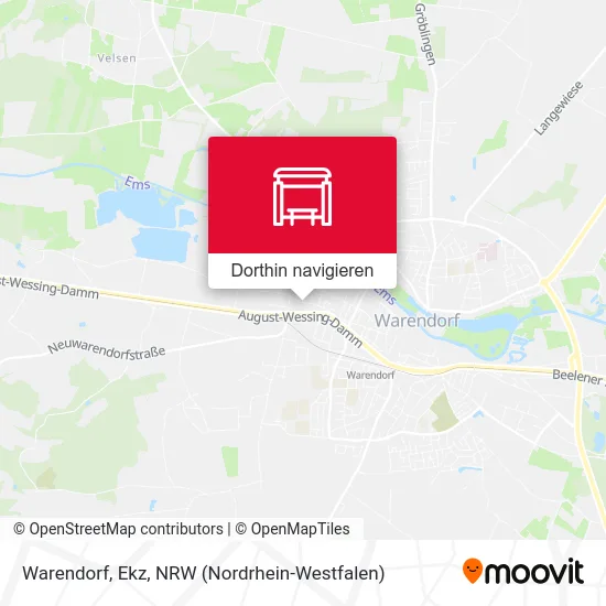 Warendorf, Ekz Karte