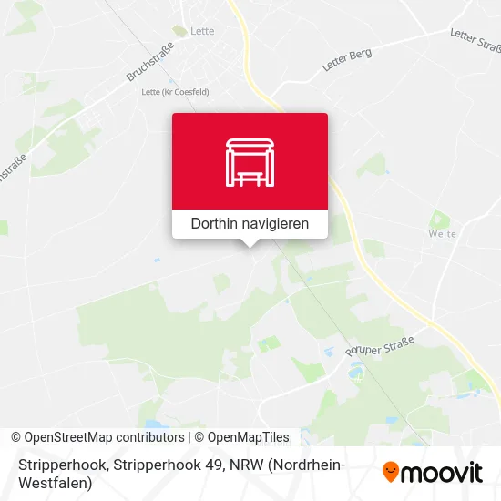 Stripperhook, Stripperhook 49 Karte